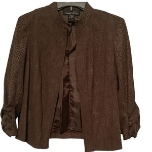 - Black & Bronze Brandon Thomas Blazer sz Small